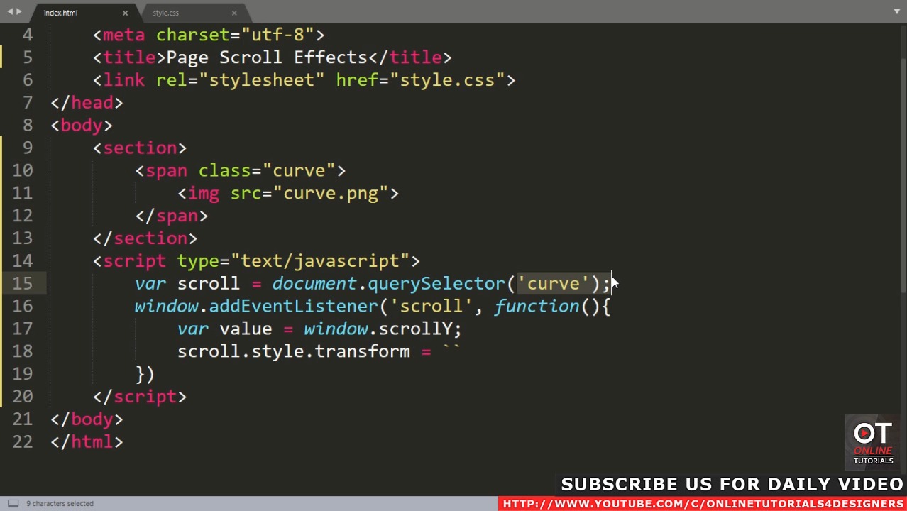 css3转换效果在滚动| html css javascript
