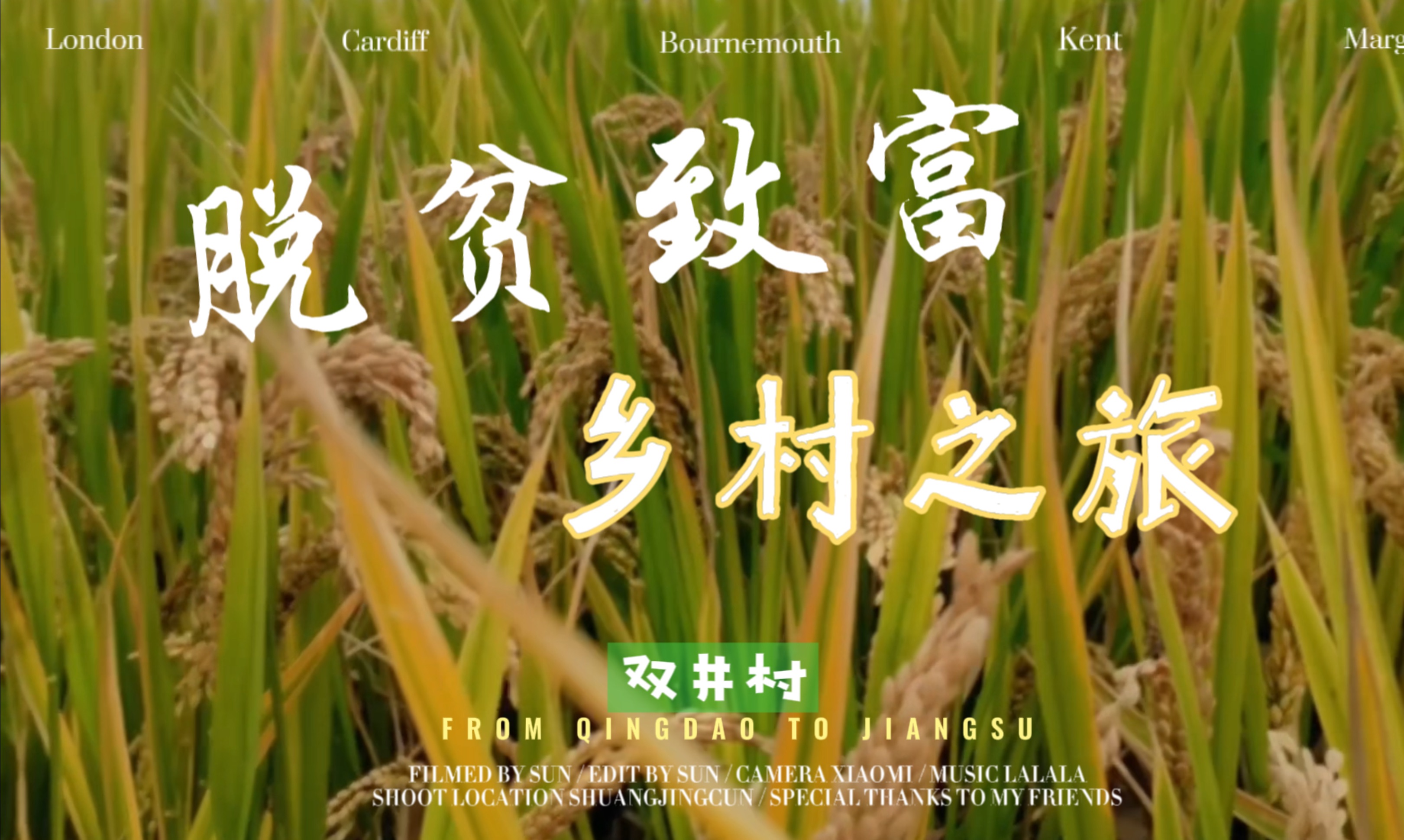 【毛概大作业】勤劳致富|乡村脱贫探索之旅