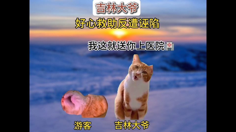 吉林市大爷好心救助游客反被索赔诬陷哔哩哔哩bilibili