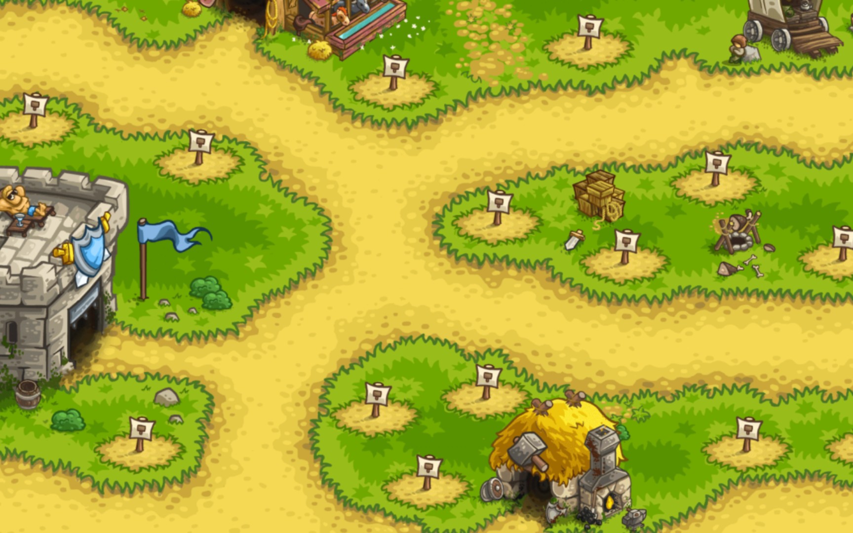 王国保卫战4复仇 逐光者营地 战役