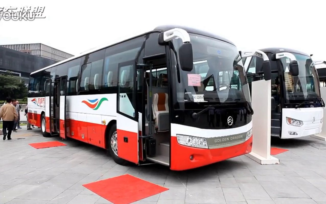 考古客车联盟网实拍金旅xml6122jhev88c混合动力客车雪豹