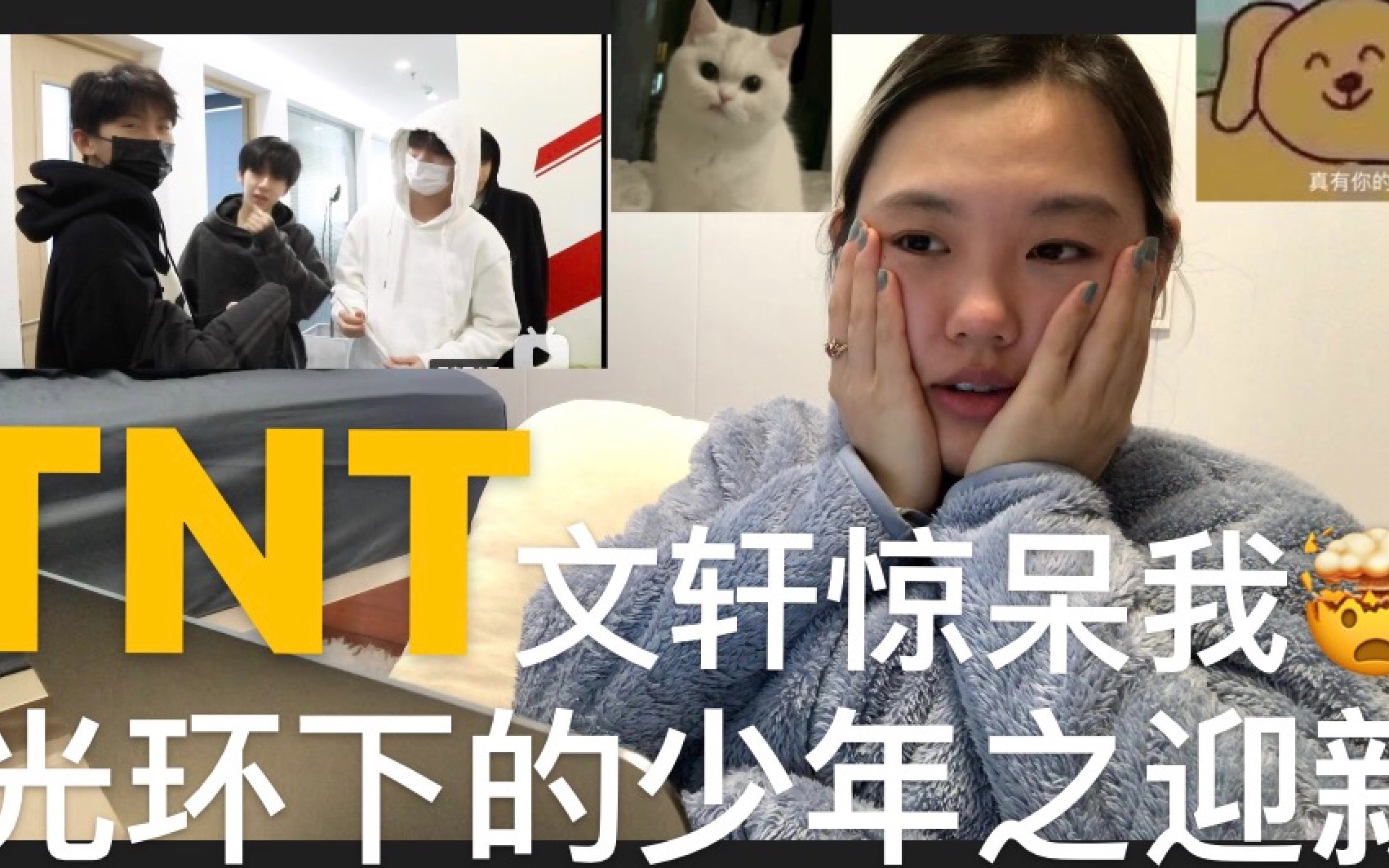 【TNT时代少年团 reaction】光环中的少年1——前段➕马嘉祺cut!开头几分钟文轩杀我!哈哈哈哈把我惊呆了𐟤肋”哩哔哩bilibili