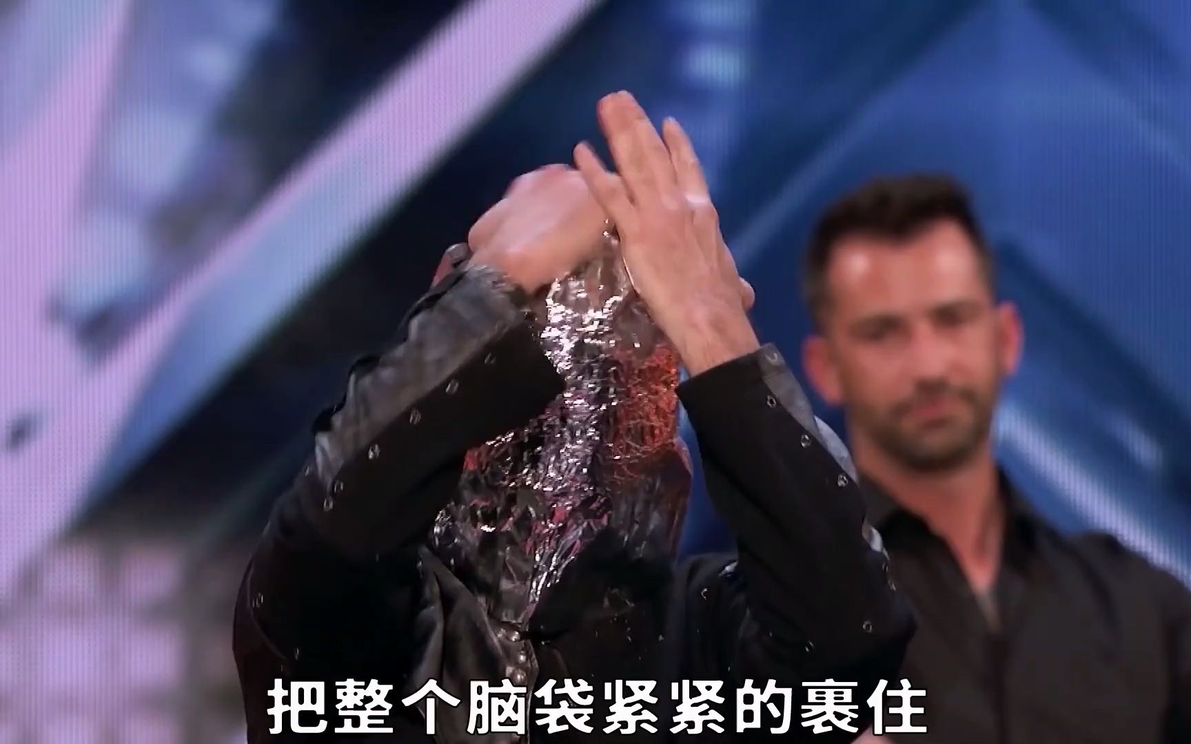 魔术大揭秘恐怖盲刀术现实版水果忍者一刀命中