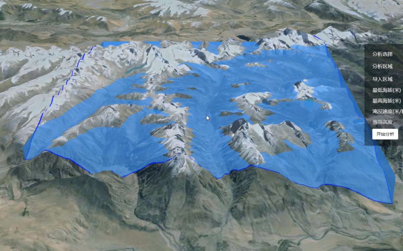 Cesium 水面 地形 淹没分析哔哩哔哩bilibili