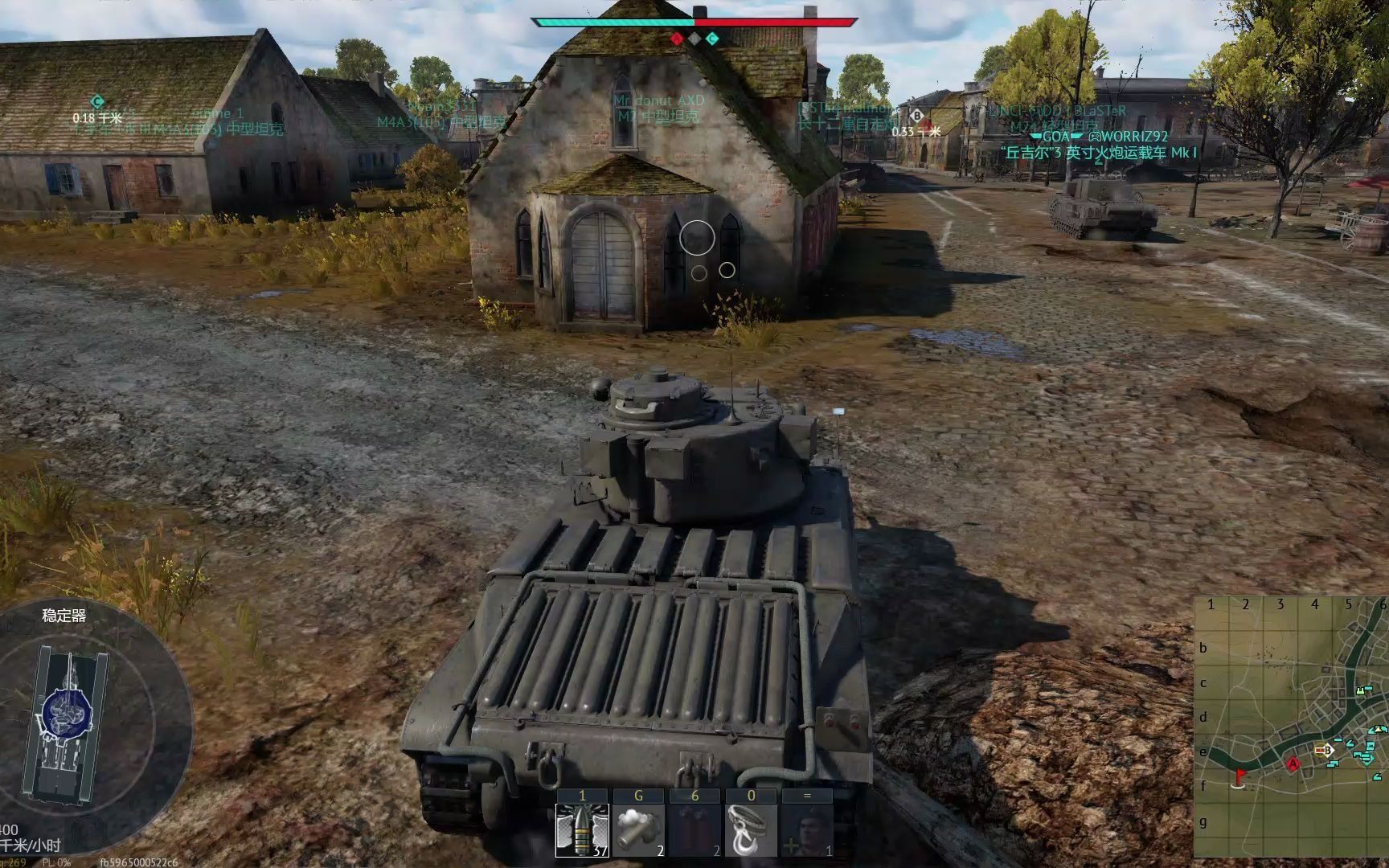 war thunder战争雷霆英系陆战历史性能2.7权重