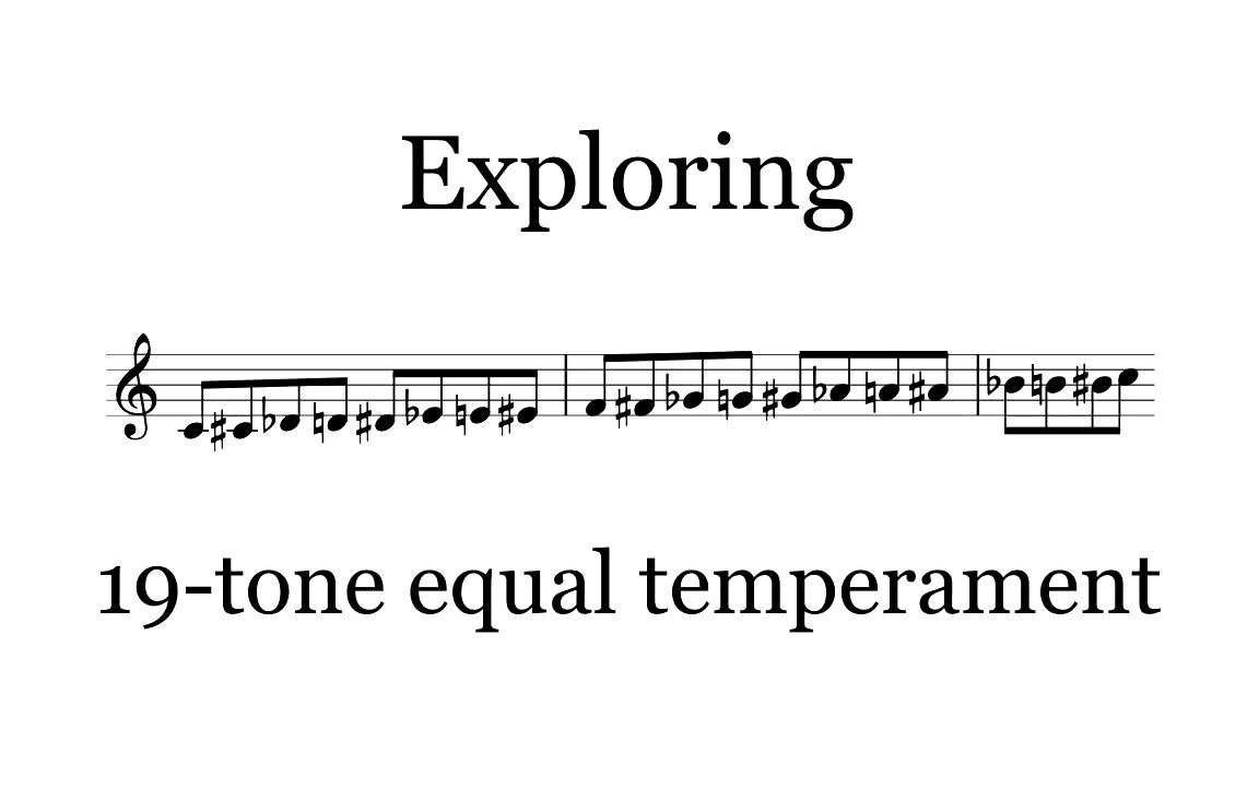 [图]探索十九平均律