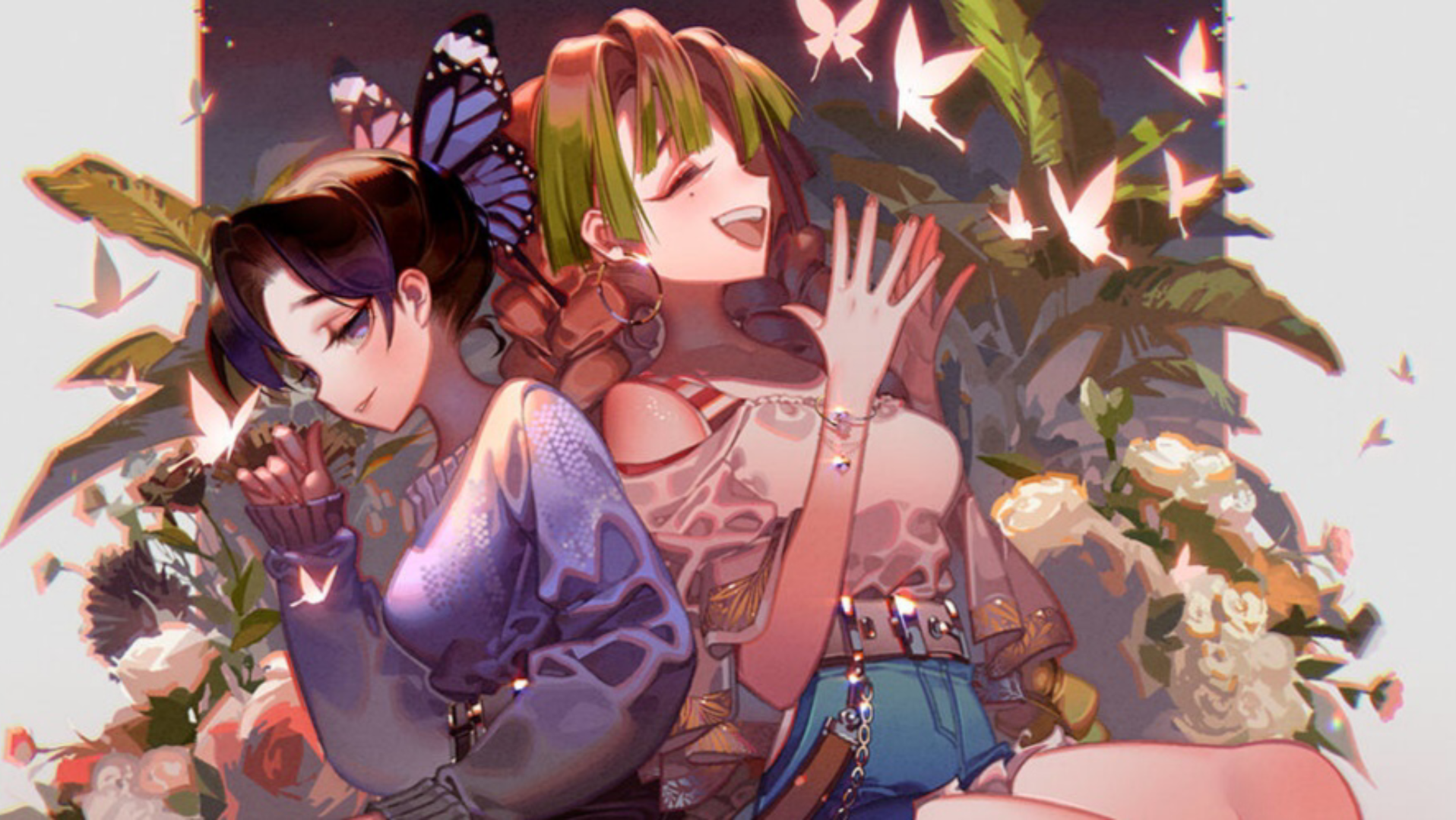 蝴蝶忍和恋柱你更爱谁呢?【鬼灭之刃】