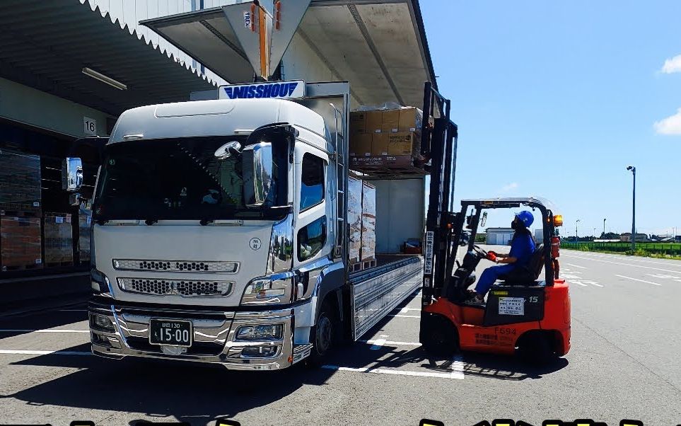 日本女卡車司機的一天