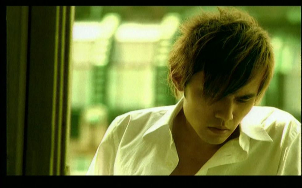 2003声色系情缘颜值巅峰时期的周杰伦你听得到mv拍摄花絮