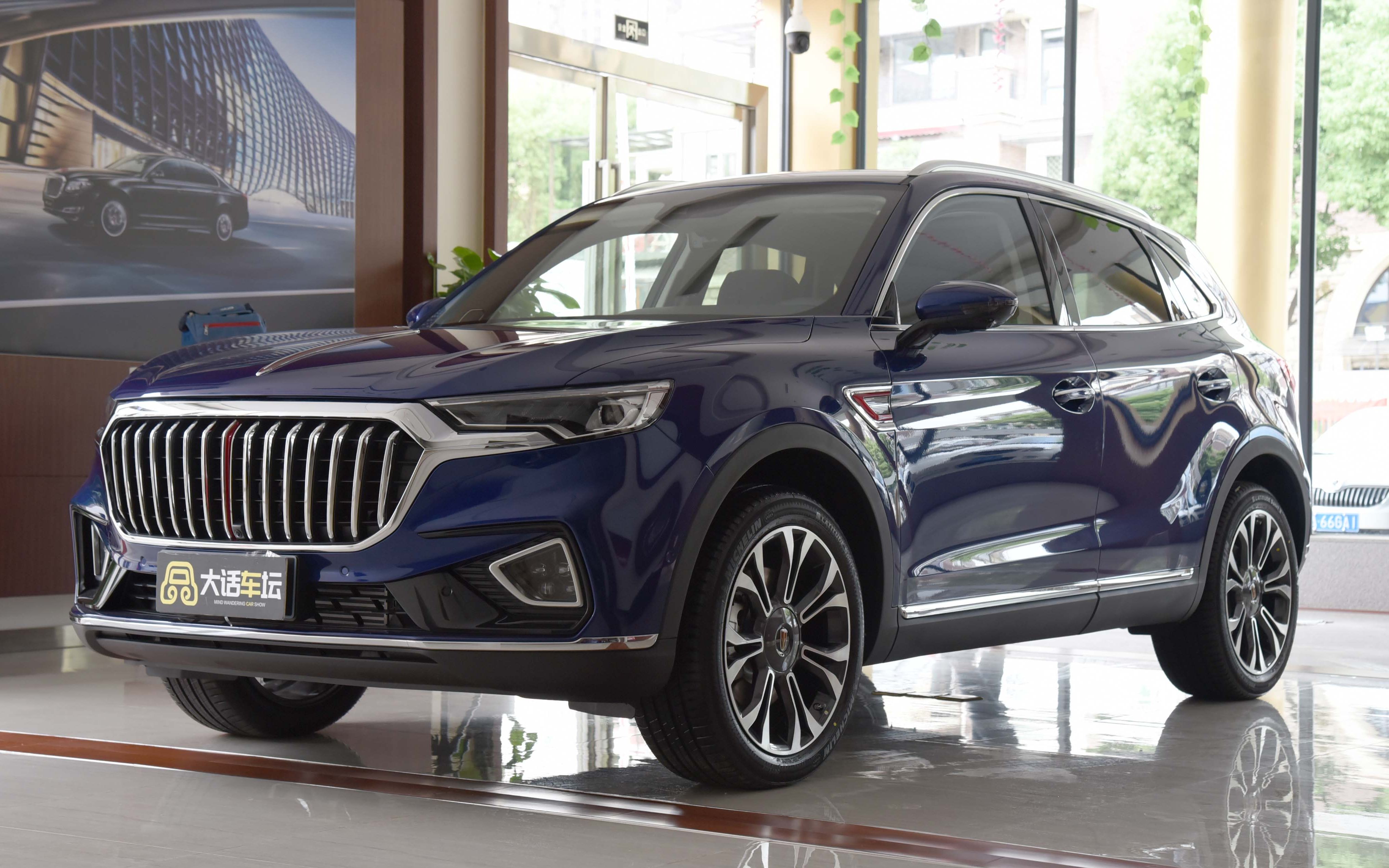 20万级别suv黑马来袭实拍红旗hs5