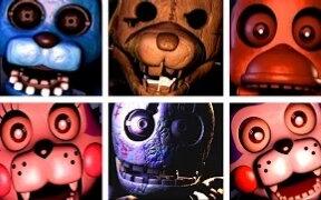 All animatronics in five nights at candy's 2 #fyp #horror #horror #fiv