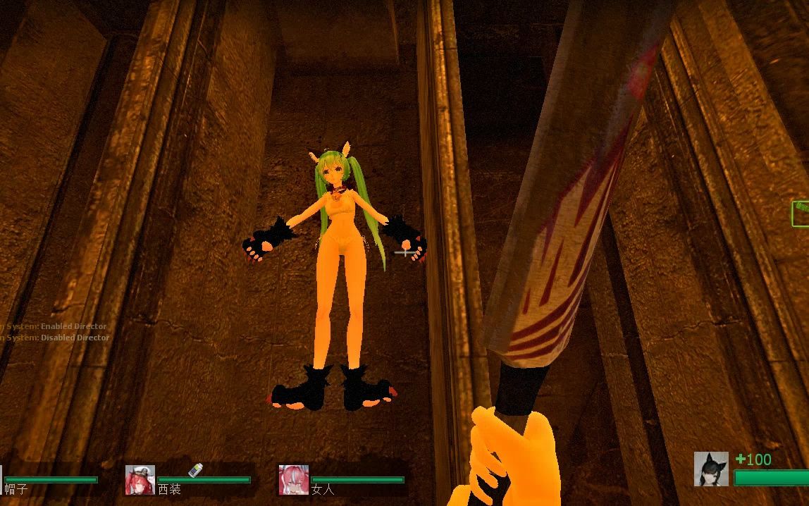 求生之路2模组 自己修复的猫娘初音女巫