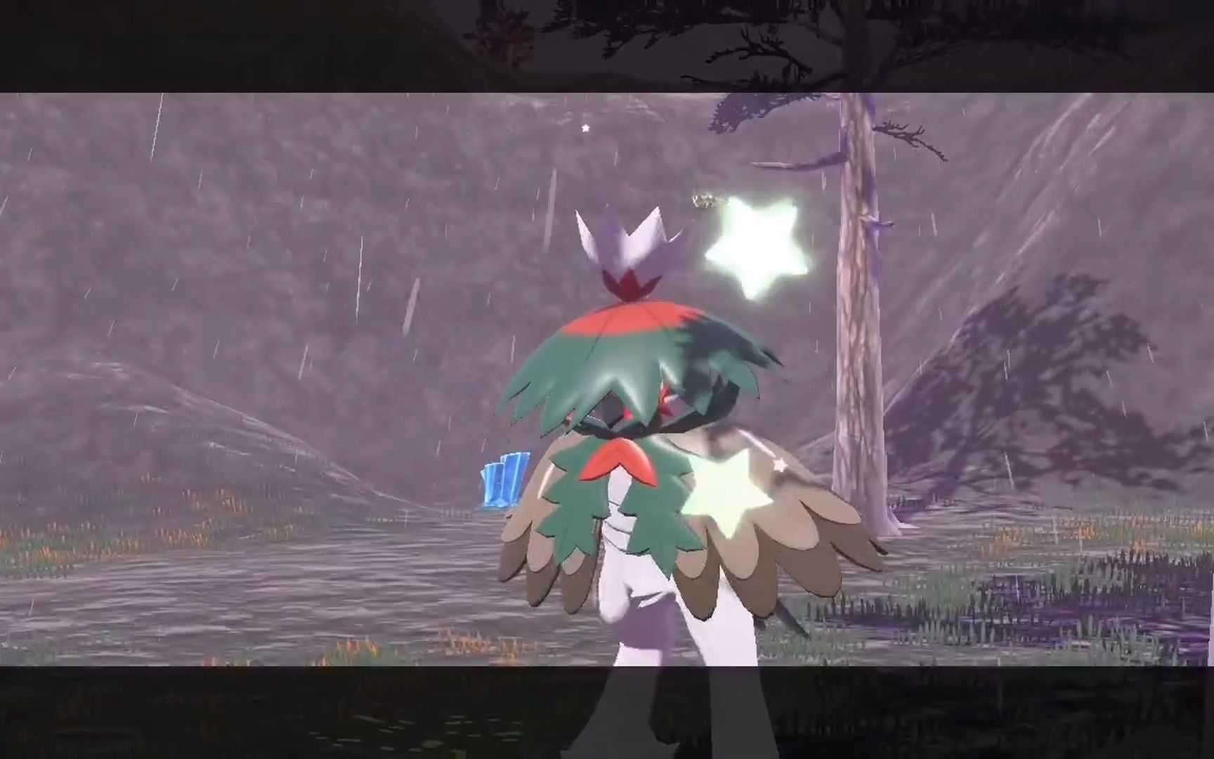 阿尔宙斯:最丑的御三家——狙射树枭,终于集齐了洗翠御三家的头目闪了