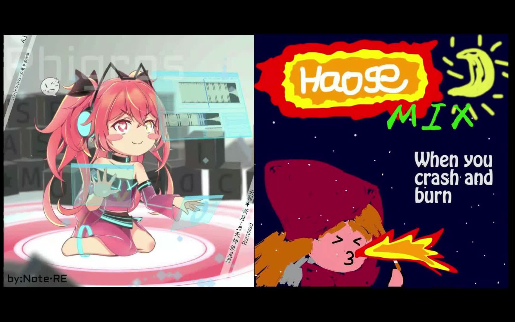 【phigros混曲】spasmodic×burn (haocore mix)