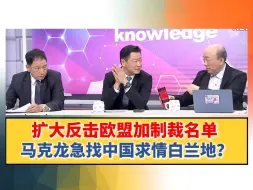 Descargar video: 郭正亮&赖岳谦&张延廷：扩大反击欧盟加制裁名单 马克龙急找中国求情白兰地？