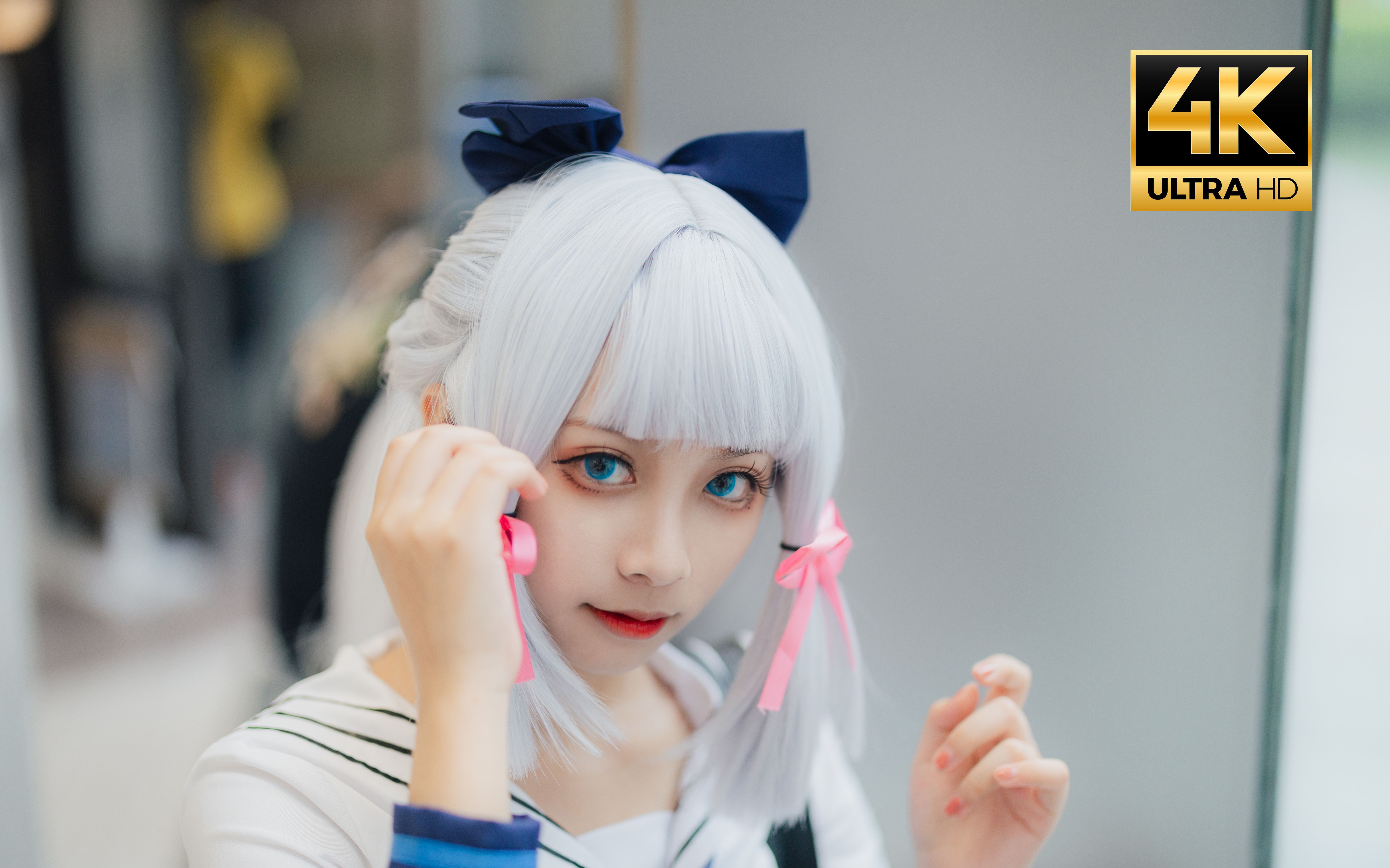 【神里绫华cos】神里大小姐出行的一日|4k