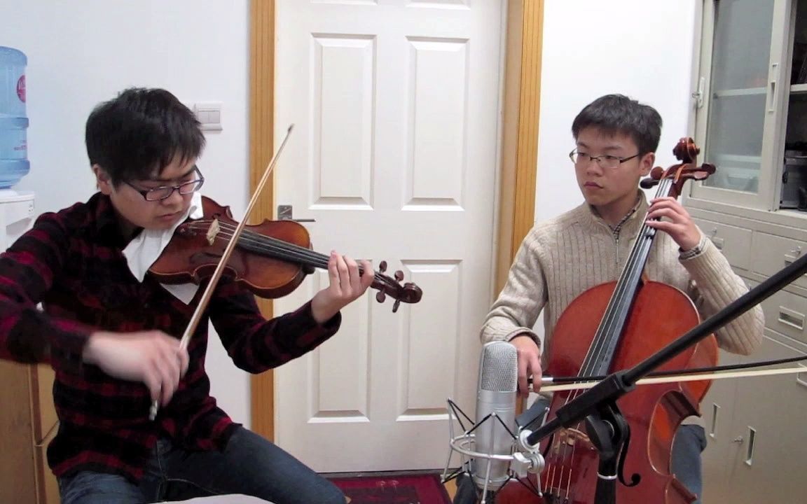 小提琴大提琴二重奏《passacaglia》小提琴是珺祥 &大提琴林坚伟