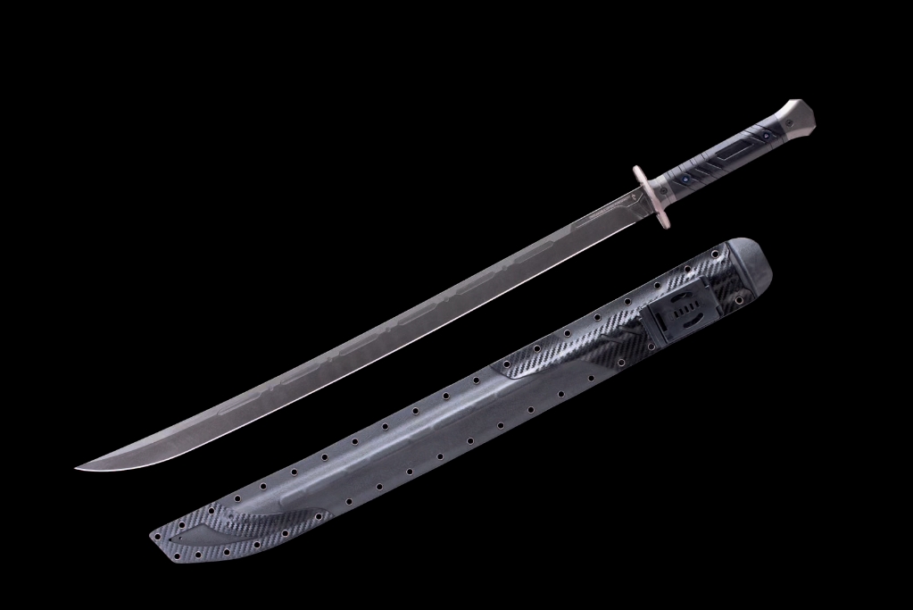 惩戒战意如莲雁翎刀现代刀剑战刀,性能,颜值在线,兄弟们三连起来