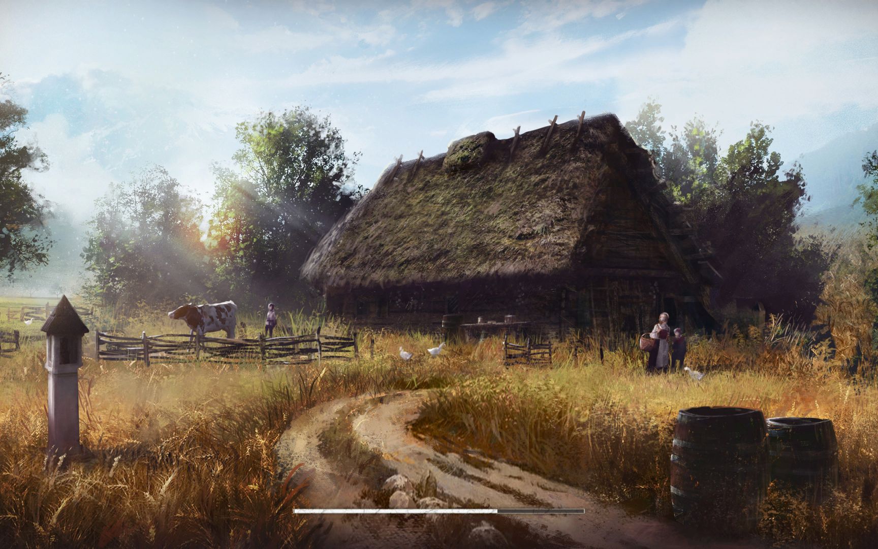 中世纪王朝-第6,7天 招募村民 解放劳动力(第一年夏季第3天,秋季第1天