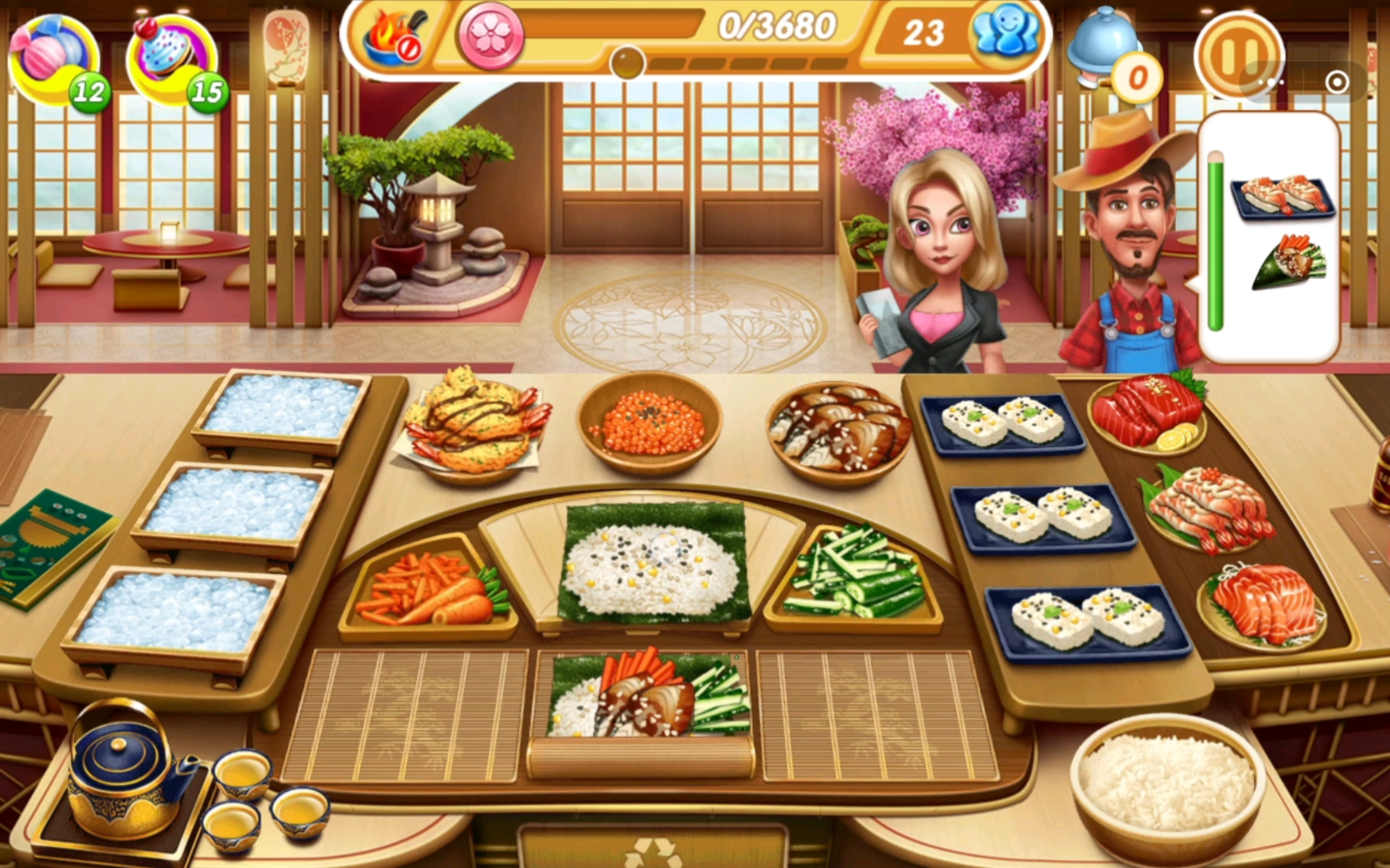 【国际美食消消乐】一间寿司店 36