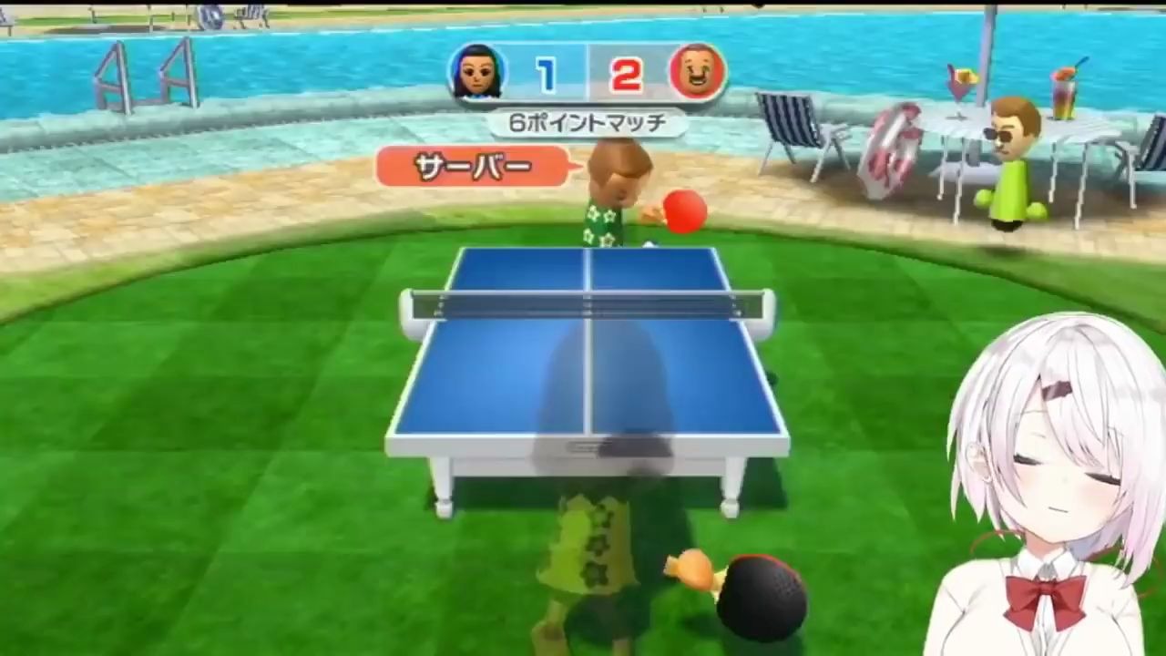 【熟】wii度假胜地乒乓球之吃瘪大福(原爱)