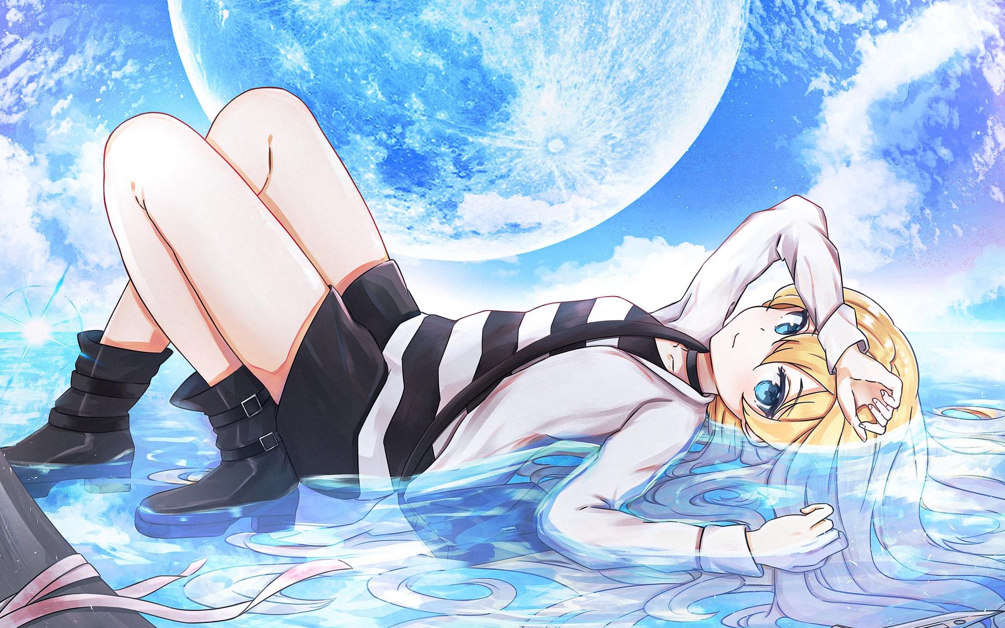 【板绘】杀戮天使ray作画过程