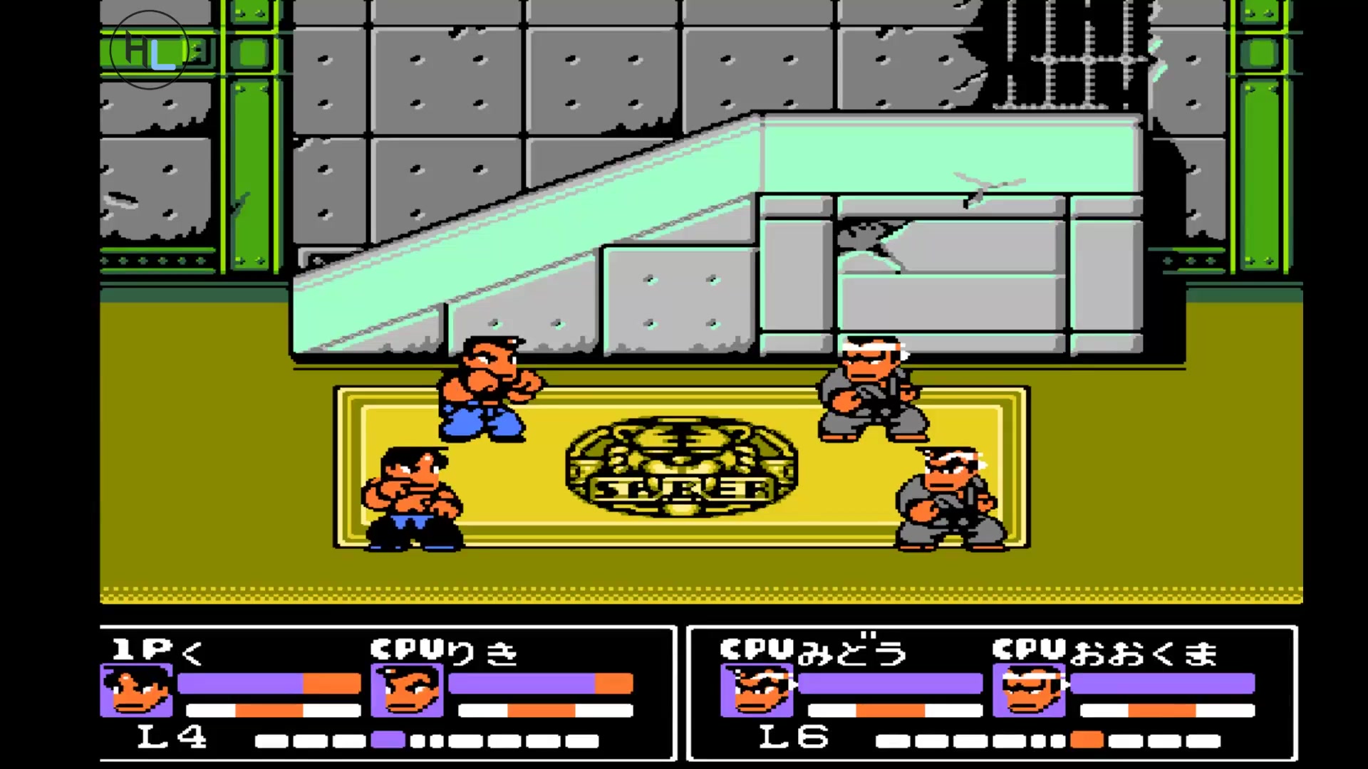 【热血格斗传说】80后90后的童年回忆 怀旧红白机游戏 热血格斗通关