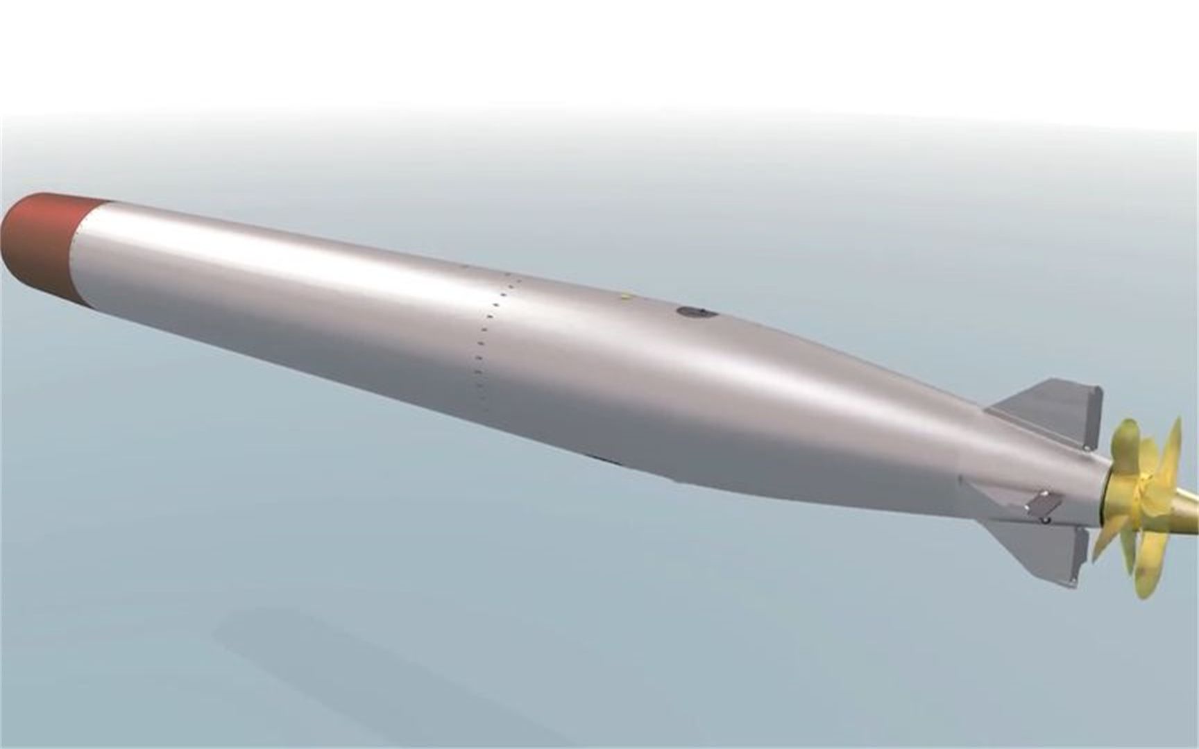 3d高清动画演示布里斯-莱维特m7鱼雷原理,看完秒懂