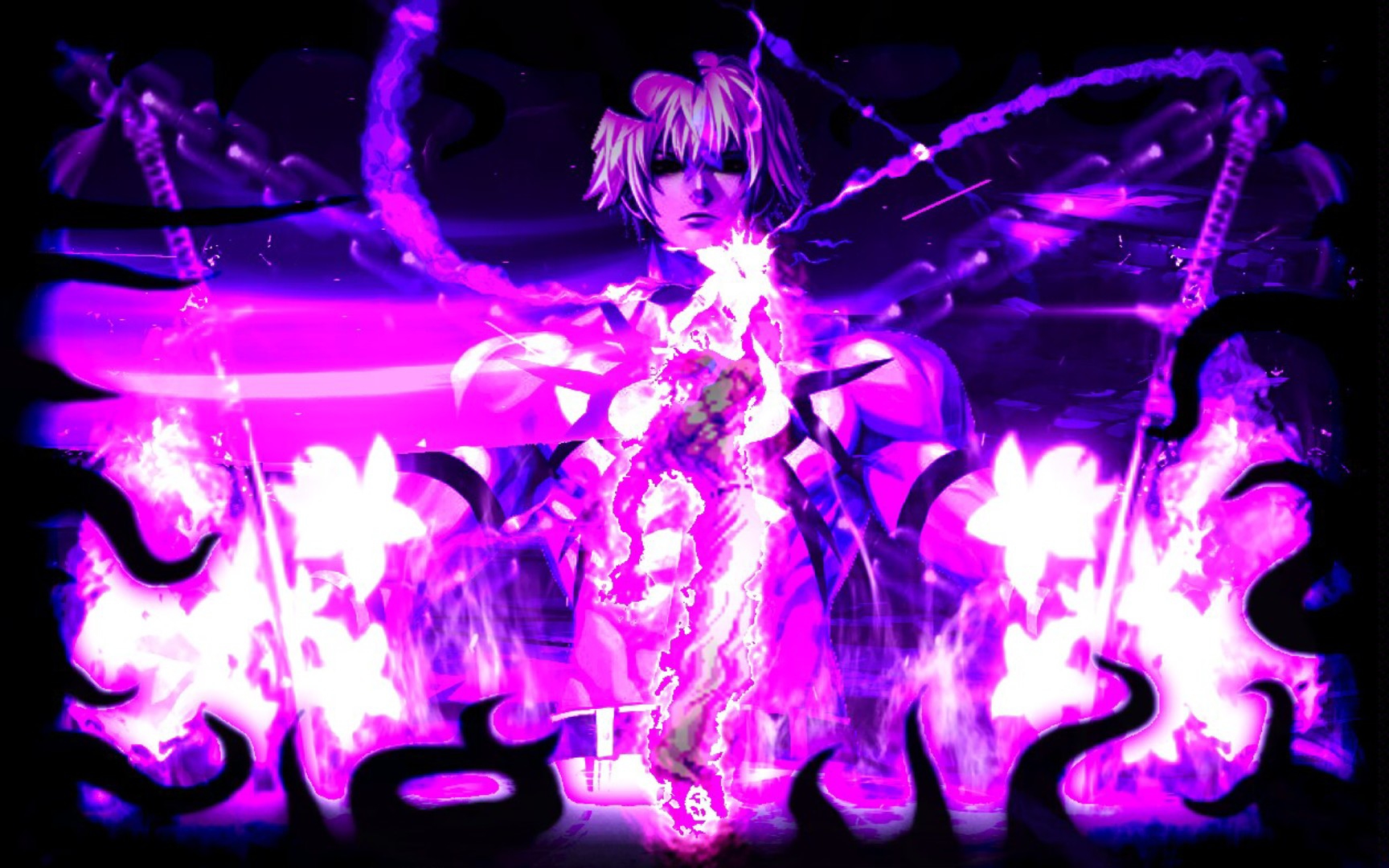 mugen 紫特效蛟预览(wip)