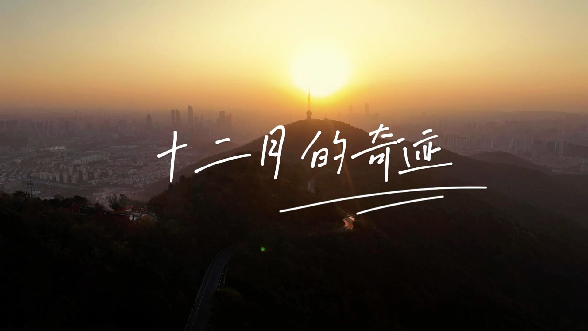 迎着初升的朝阳，登上惠山之巅，打卡无锡城景最佳机位。#惠山国家森林公园#无锡动物园