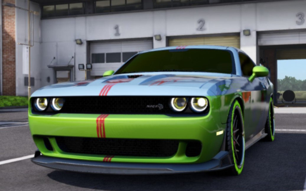 巅峰竞速〕 道奇 挑战者 地狱猫涂装