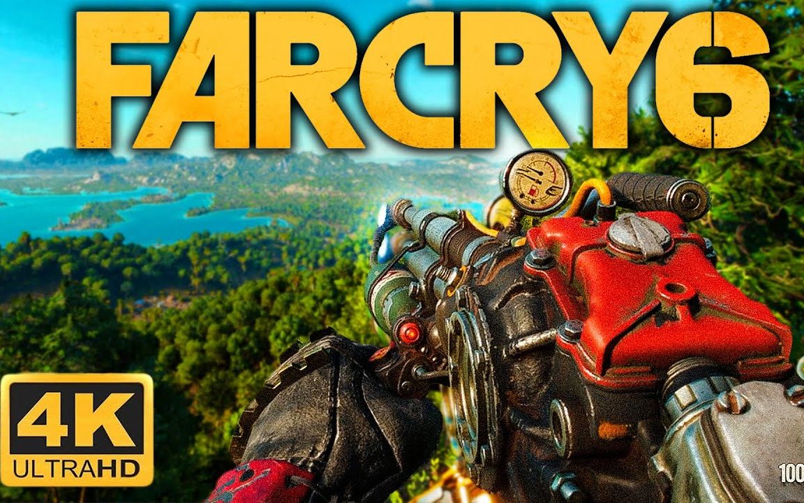 [4k]孤岛惊魂6联机合作实机游玩展示