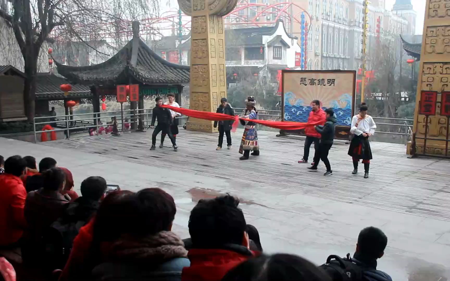 [图]杭州宋城景区《比武招亲》