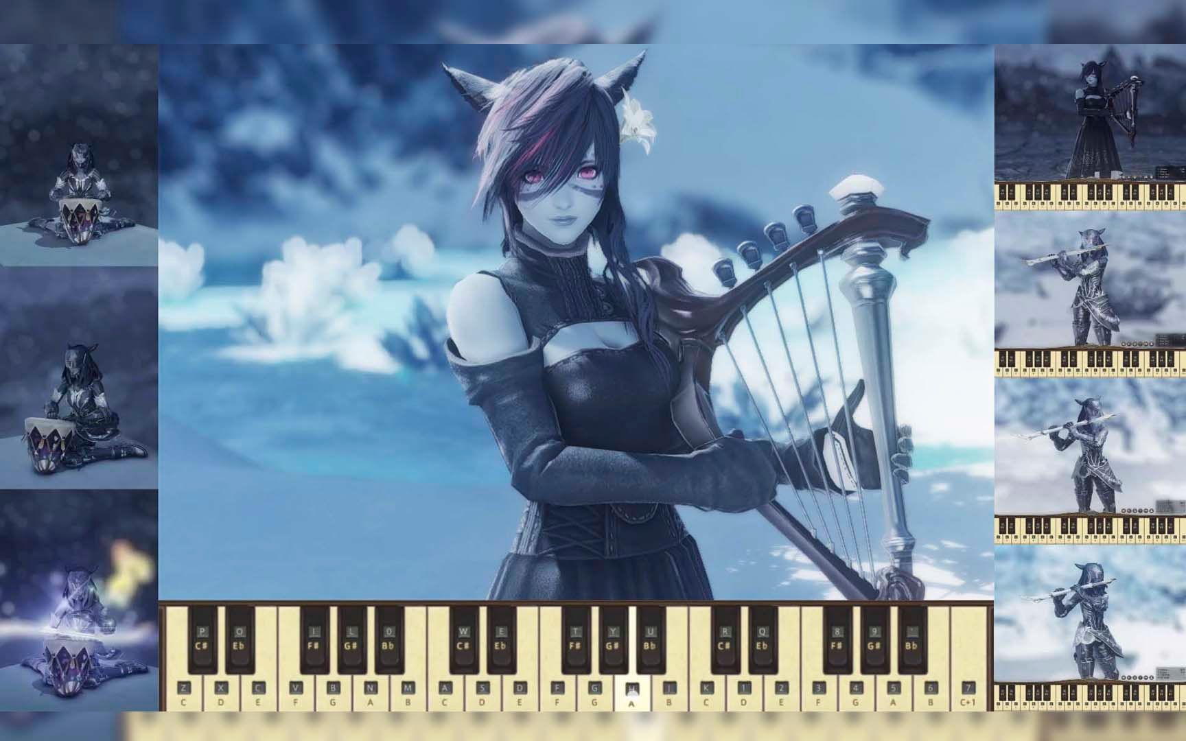 ff14楽器演奏伊甸园希瓦52shiva