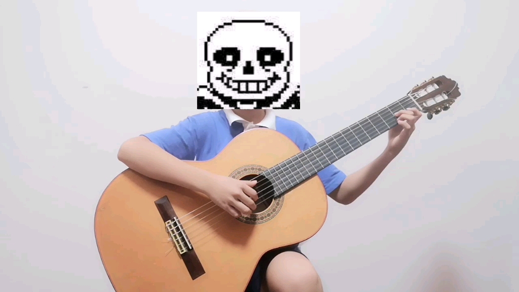 吉他tokyovania这个12岁up弹出了inksans战斗曲