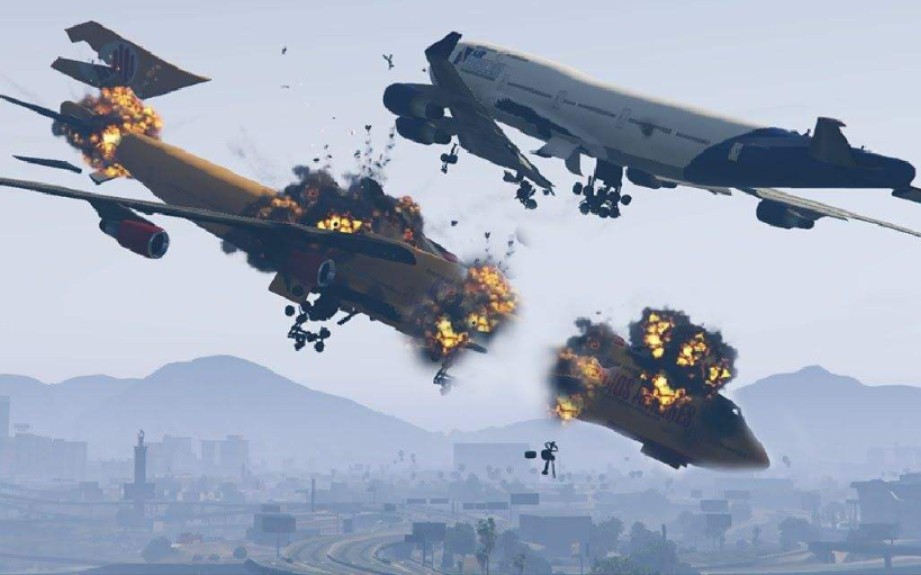 动画模拟空难合集