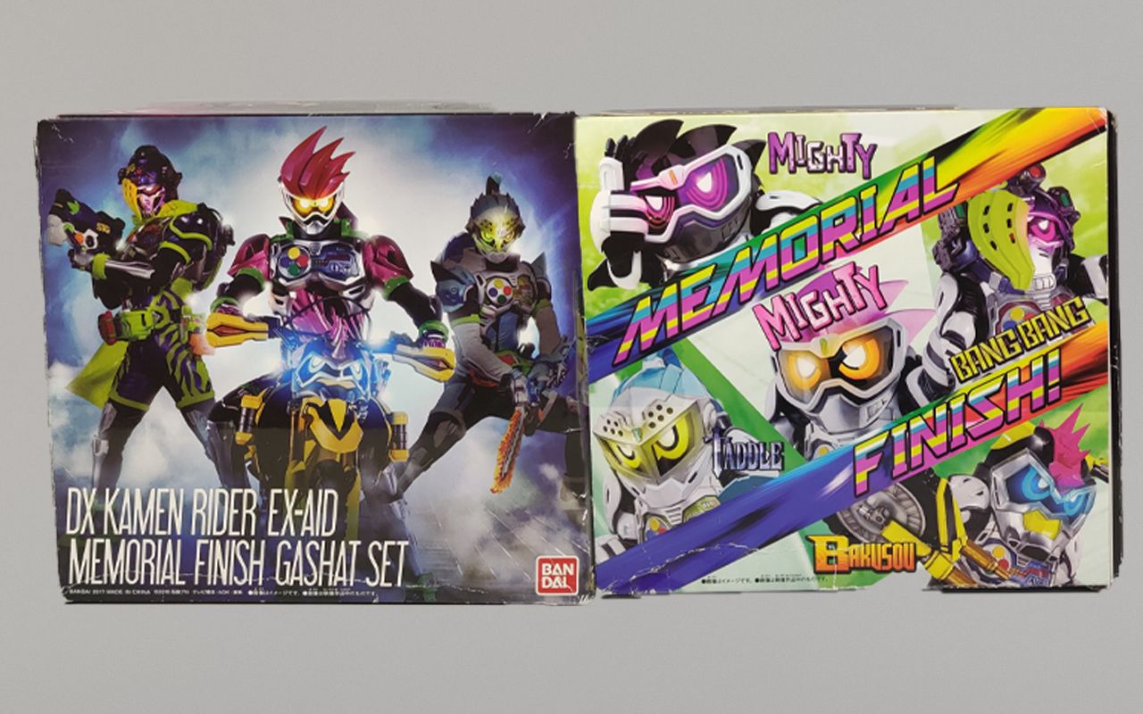 dx 五人完结纪念版台词卡带套装 假面骑士exaid 五人台词卡带套