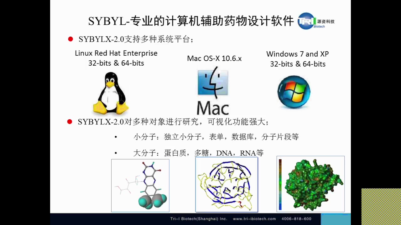 SYBYL介绍哔哩哔哩bilibili