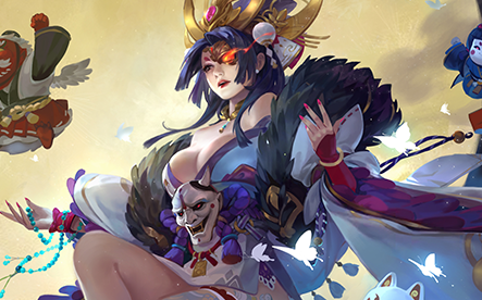 三国杀卑弥呼最新限定皮肤高清下载及配音欣赏!