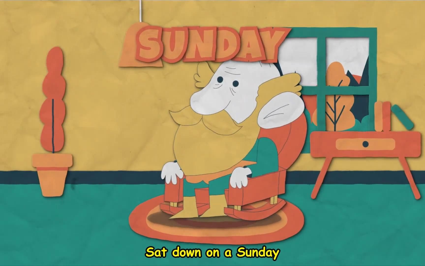 英语启蒙儿歌英语字幕星期歌solomongrundysong