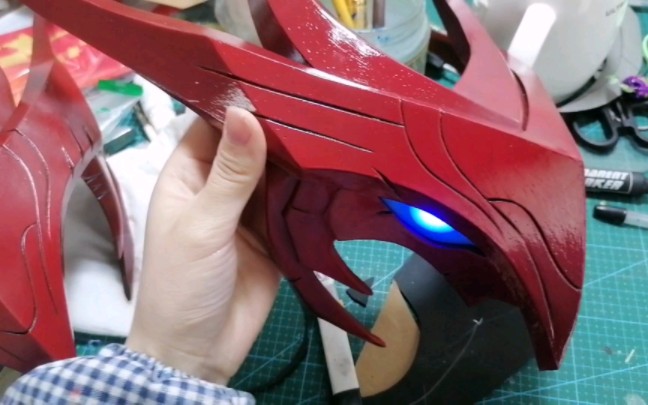 检查线路,永恩大帅哥的面具