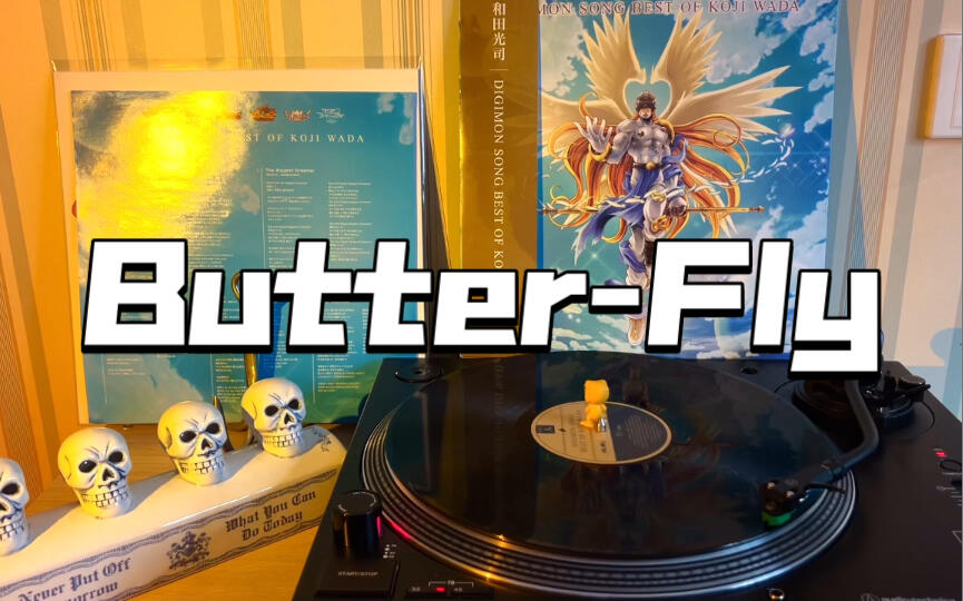 黑胶分享】Butter-Fly - 和田光司，《DIGIMON SONG BEST OF KOJI WADA