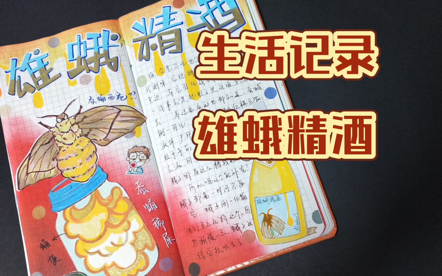 生活记录2-脏兮兮的雄蛾精酒