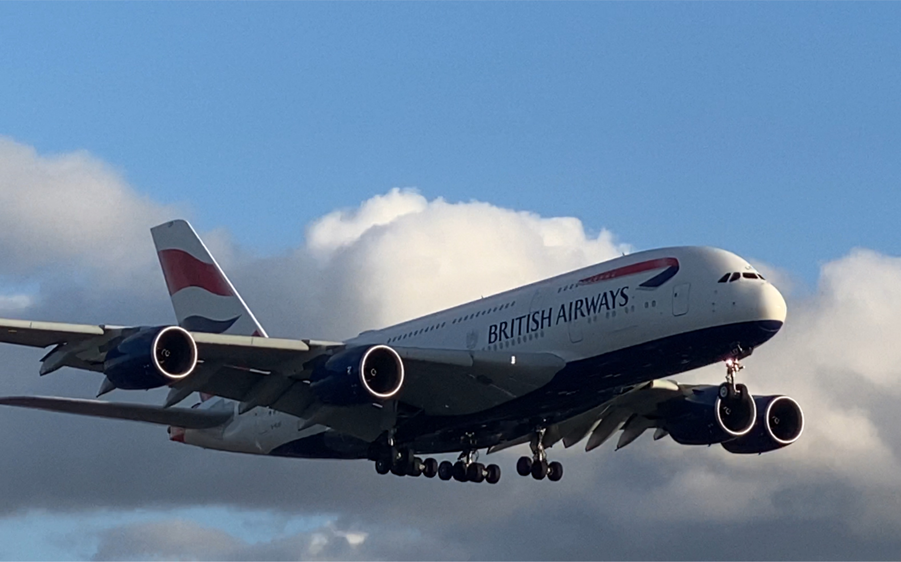 英国航空空客a380执飞超短法兰克福-伦敦航线_哔哩哔哩_bilibili