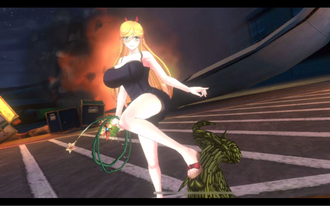 对魔忍 高坂静流 三保护 技能感觉没什么优势 直发不错挺好看的