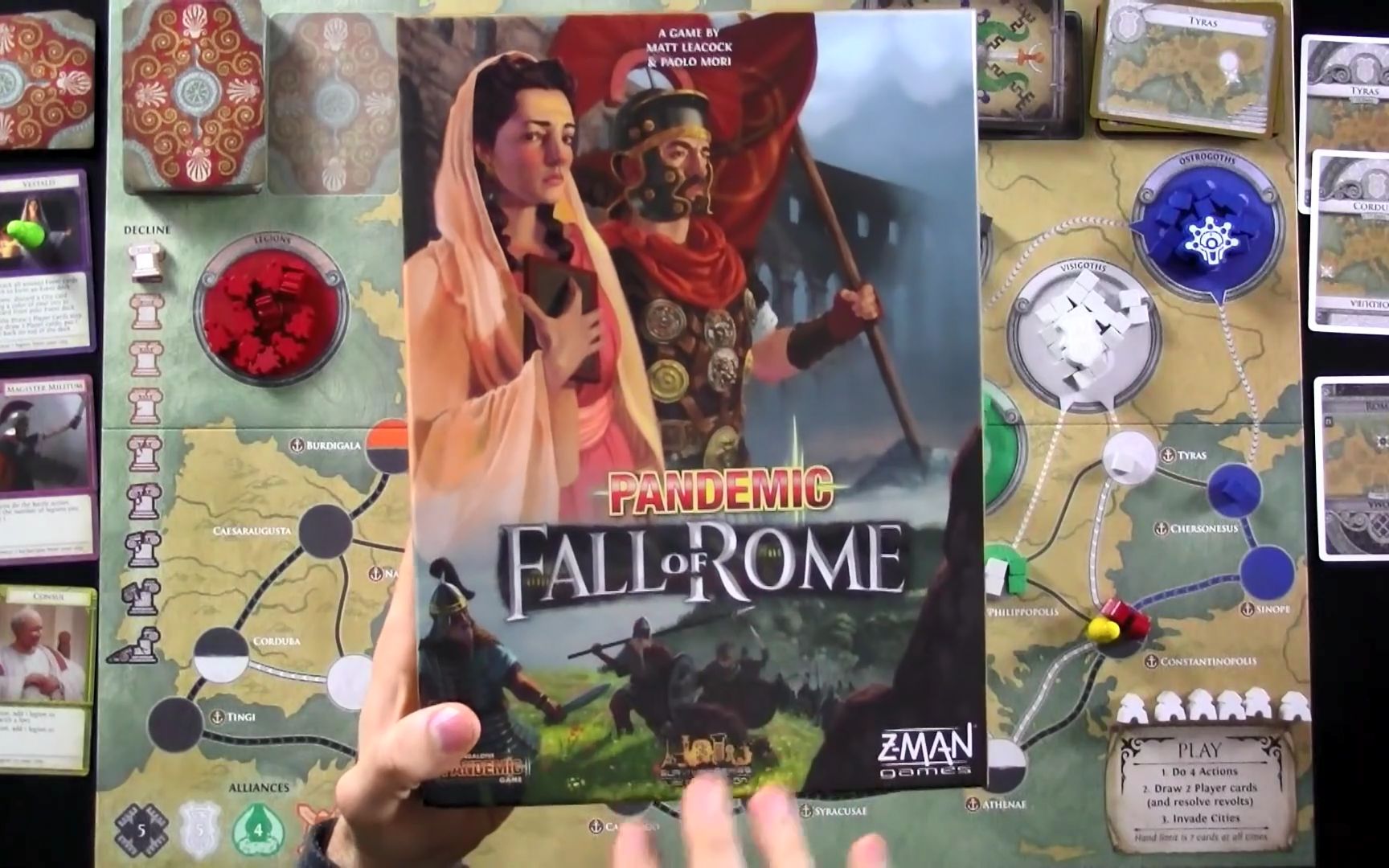 [图]《瘟疫危机：罗马陨落》（2018）游戏流程 Pandemic Fall of Rome Gameplay Runthrough