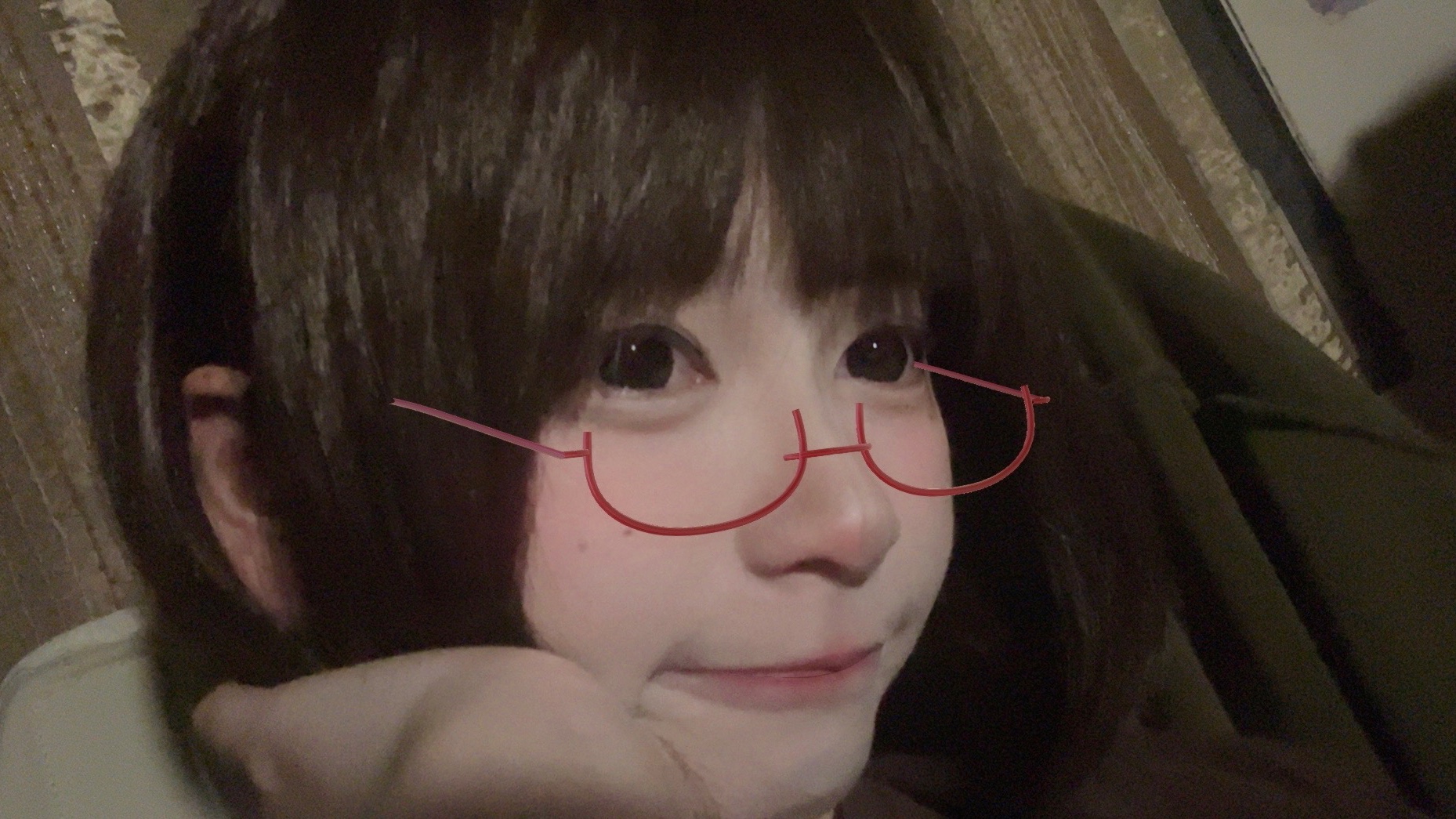 短发 眼镜谁懂!