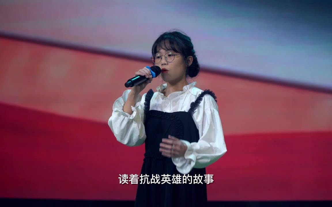 不朽作者欧震朗诵温昌凤廉江中学高三24班