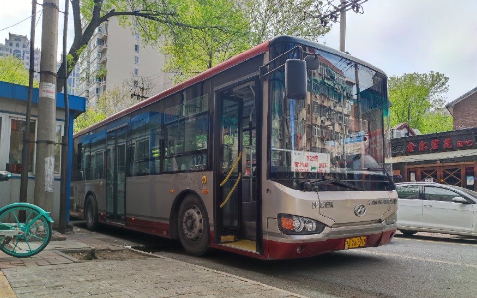 全程随机卡点]天津公交12路全程pov (温州国际商贸城—宿纬路)