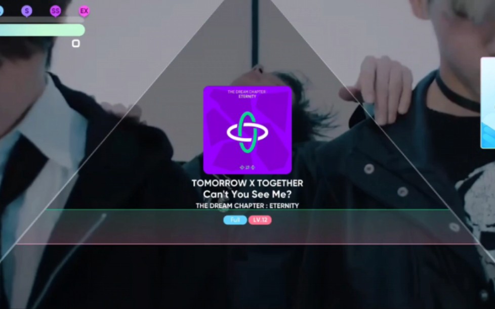 [图]RhythmHive｜TOMORROW X TOGETHER Can't You See Me?｜极度困难｜9.0倍速｜全连｜ALL EXCELLENT｜久违